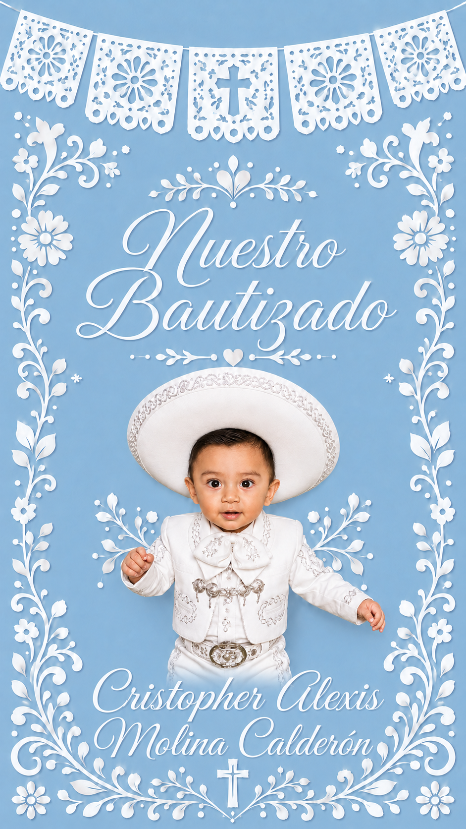 Bautizado de Christopher Alexis Molina Calderón