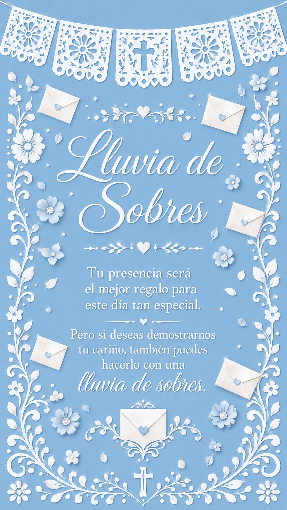 Información sobre la lluvia de sobres