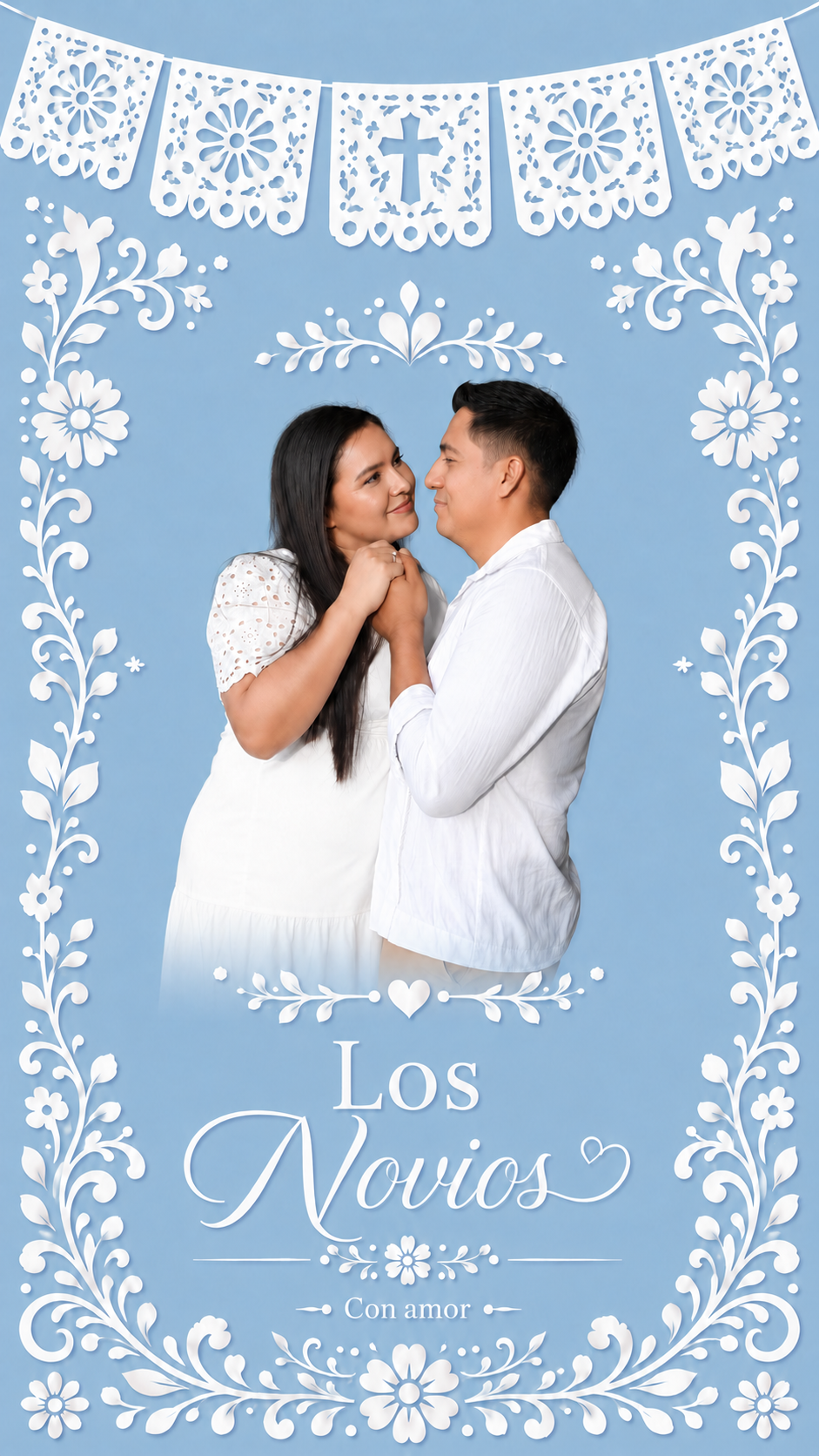 Fotografía de los novios